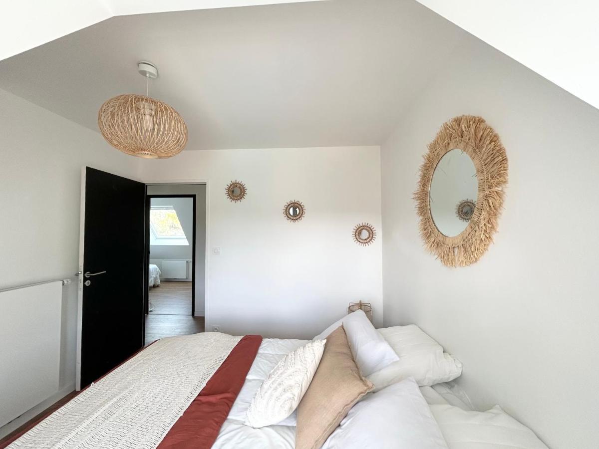 Superbe Villa Tout Confort Avec Piscine Chauffee Er Couverte Et Spa A 2 Pas De La Plage フエナン エクステリア 写真