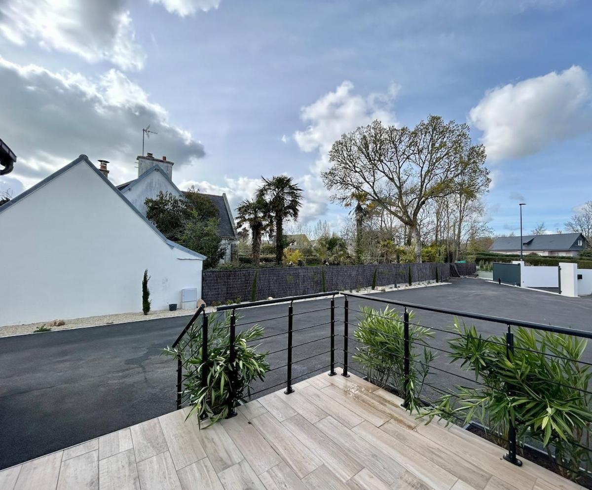 Superbe Villa Tout Confort Avec Piscine Chauffee Er Couverte Et Spa A 2 Pas De La Plage フエナン エクステリア 写真